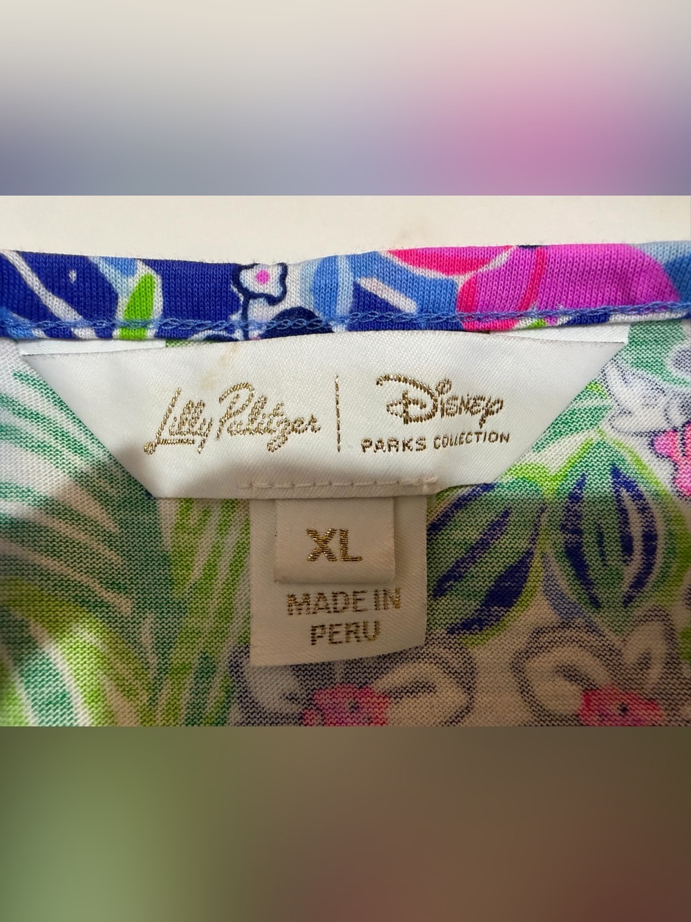 Lilly Pulitzer Disney Dreamin Parks Collection Etta Dress Size XL Minnie Daisy - Picture 6 of 13
